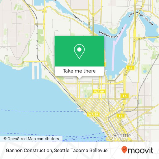 Gannon Construction map