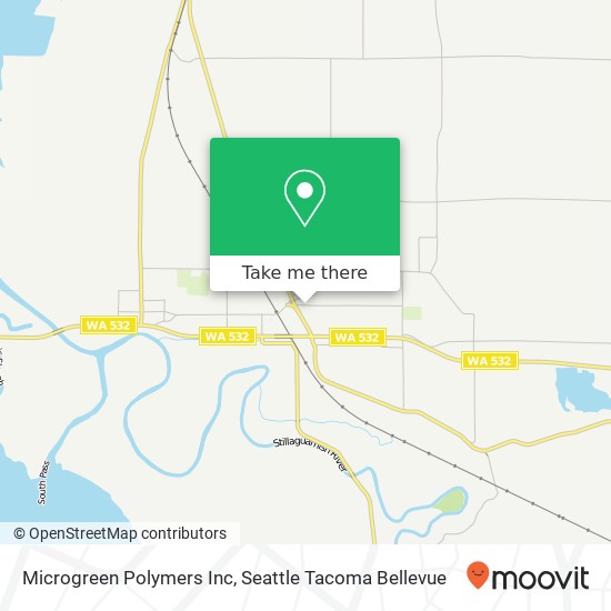 Microgreen Polymers Inc map