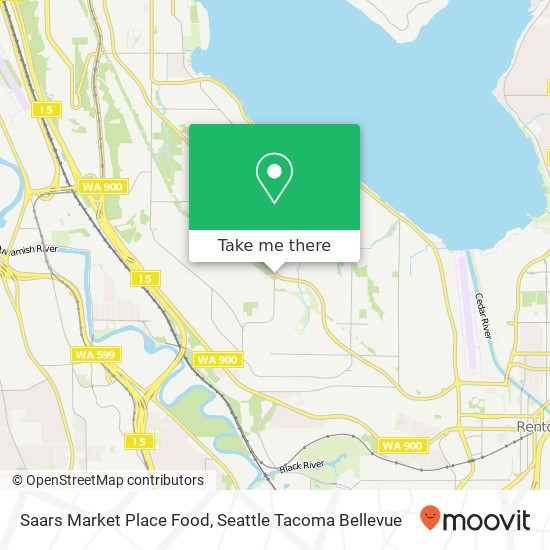 Mapa de Saars Market Place Food
