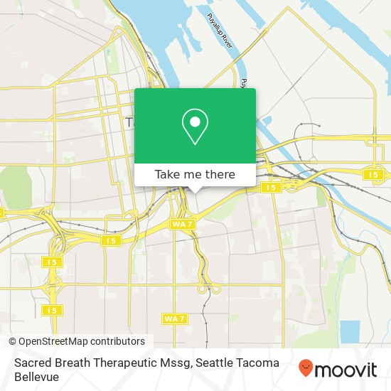 Sacred Breath Therapeutic Mssg map