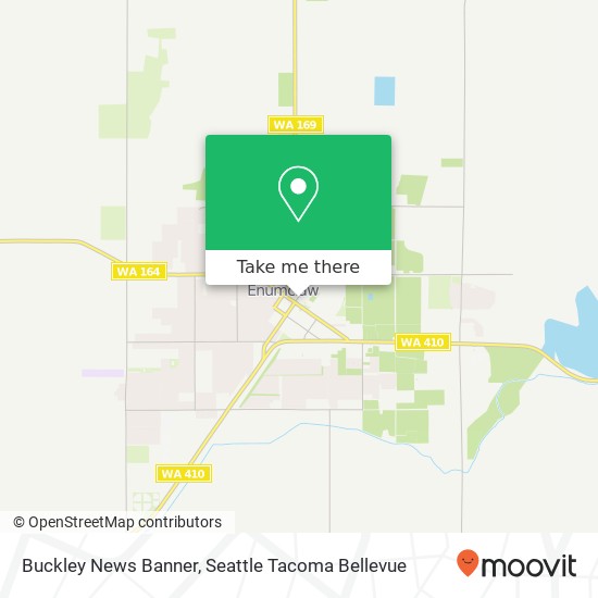 Mapa de Buckley News Banner