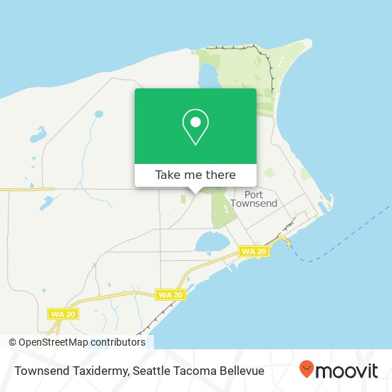 Townsend Taxidermy map