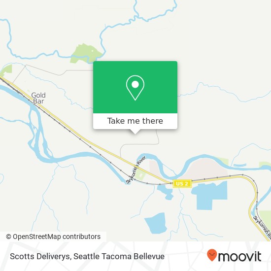 Scotts Deliverys map