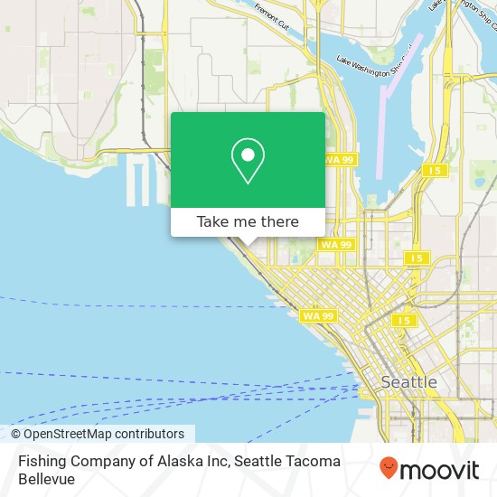 Mapa de Fishing Company of Alaska Inc