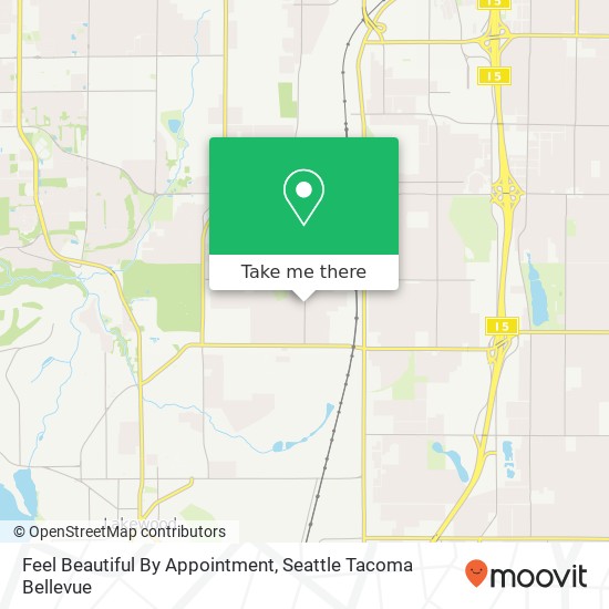 Feel Beautiful By Appointment map