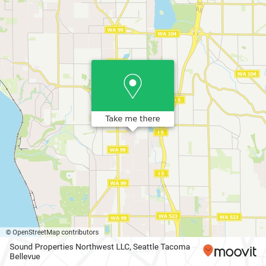 Mapa de Sound Properties Northwest LLC