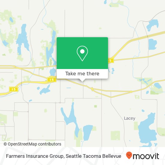 Mapa de Farmers Insurance Group