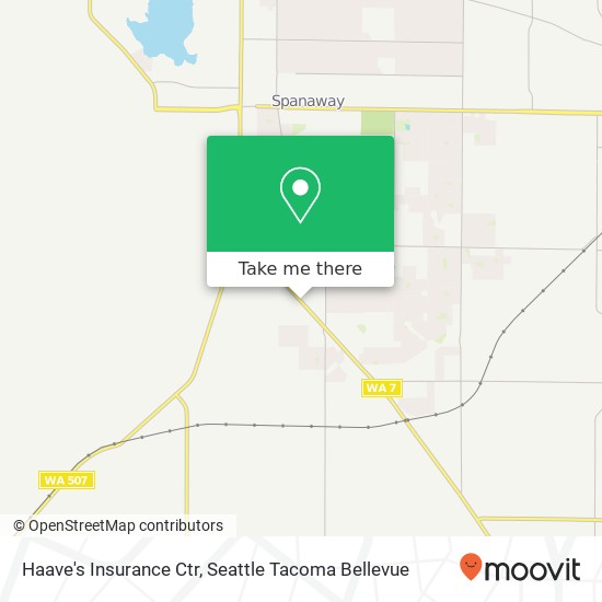 Haave's Insurance Ctr map