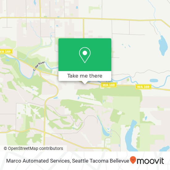 Marco Automated Services map