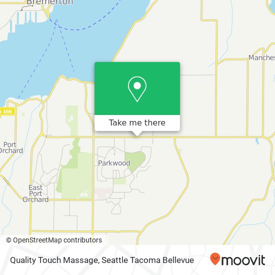 Quality Touch Massage map