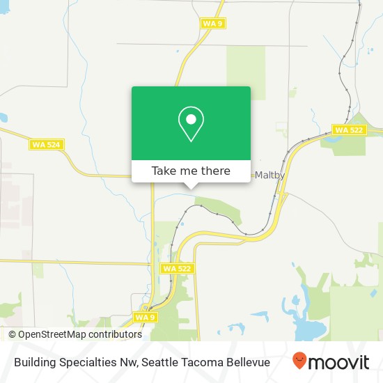 Building Specialties Nw map