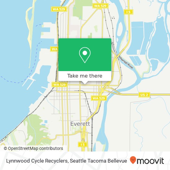 Mapa de Lynnwood Cycle Recyclers