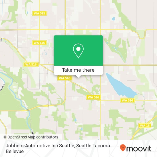 Jobbers-Automotive Inc Seattle map