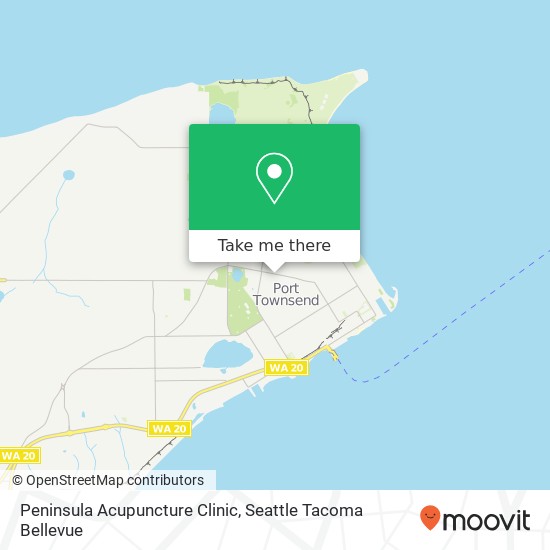 Peninsula Acupuncture Clinic map