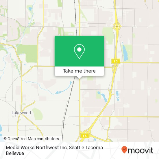 Mapa de Media Works Northwest Inc