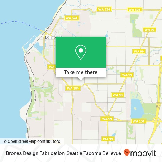 Brones Design Fabrication map