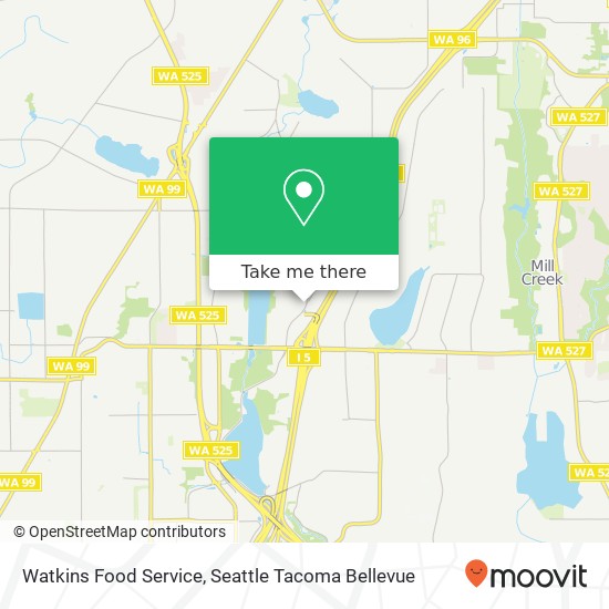 Watkins Food Service map