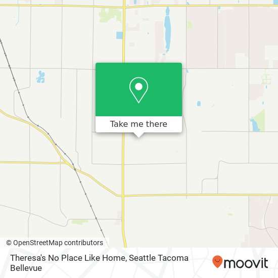 Theresa's No Place Like Home map