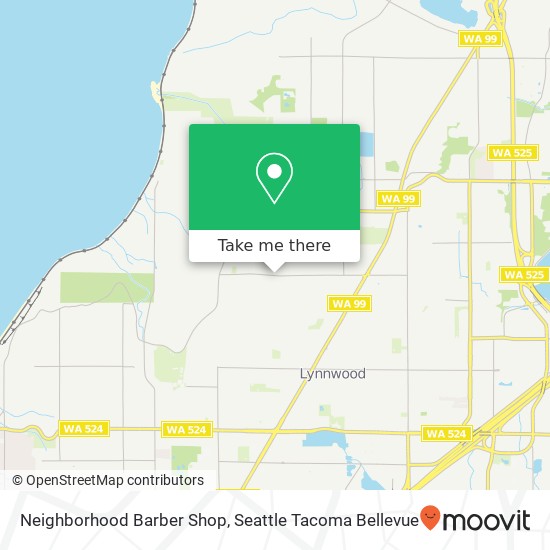 Mapa de Neighborhood Barber Shop
