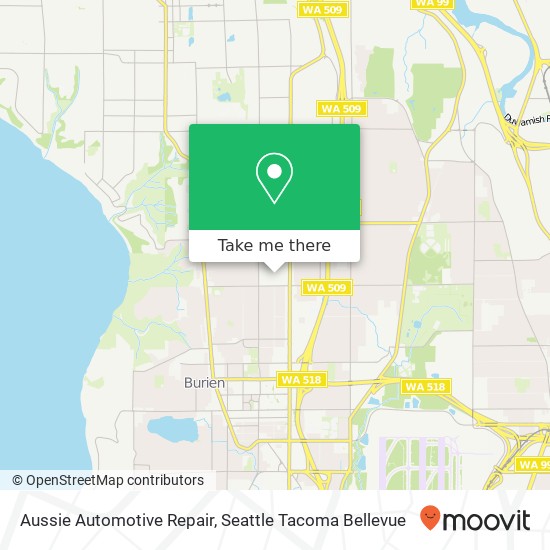 Aussie Automotive Repair map