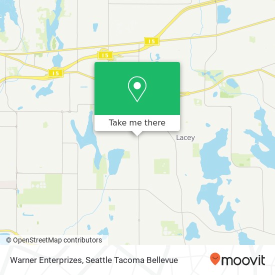 Warner Enterprizes map