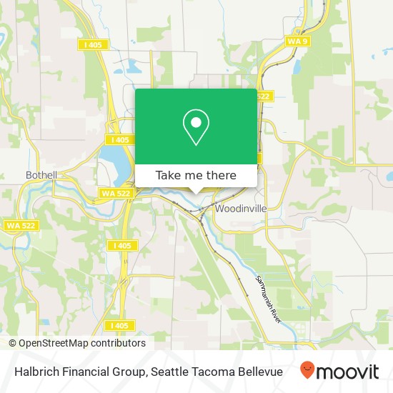 Mapa de Halbrich Financial Group