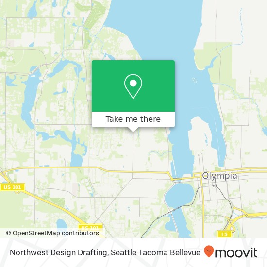 Mapa de Northwest Design Drafting