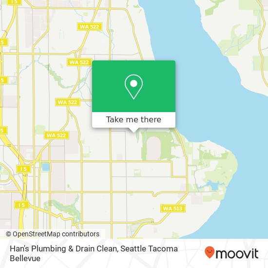 Mapa de Han's Plumbing & Drain Clean