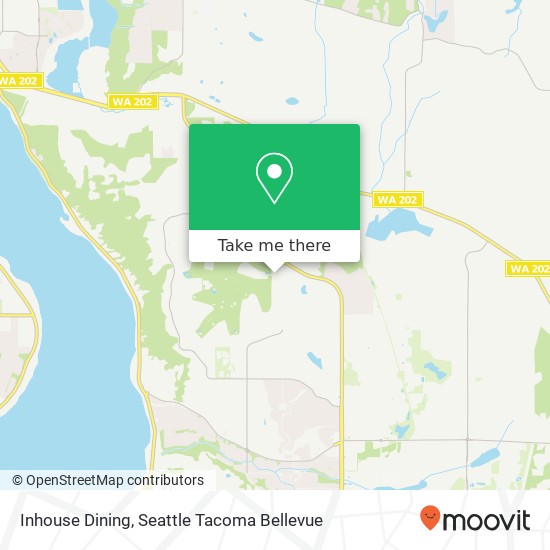 Inhouse Dining map