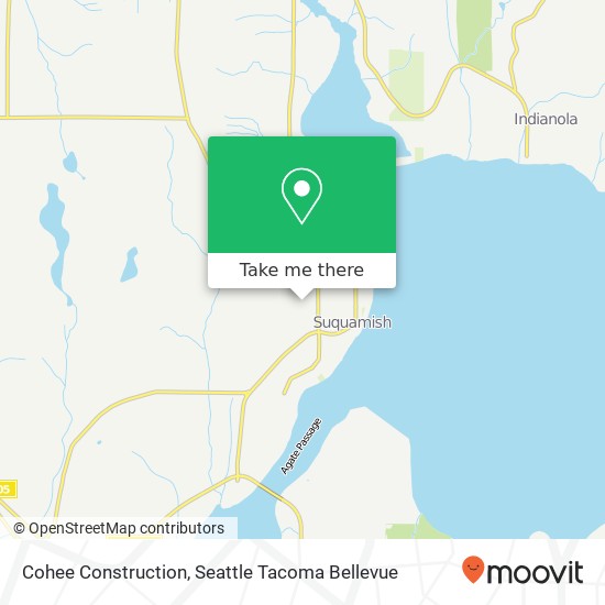 Cohee Construction map