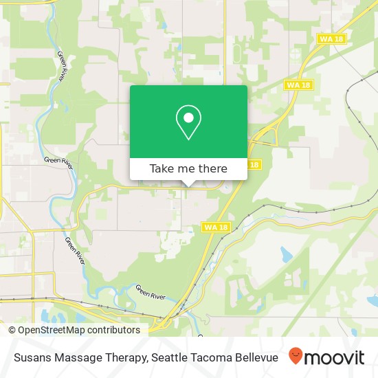 Mapa de Susans Massage Therapy