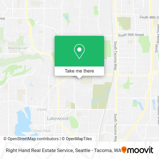 Mapa de Right Hand Real Estate Service