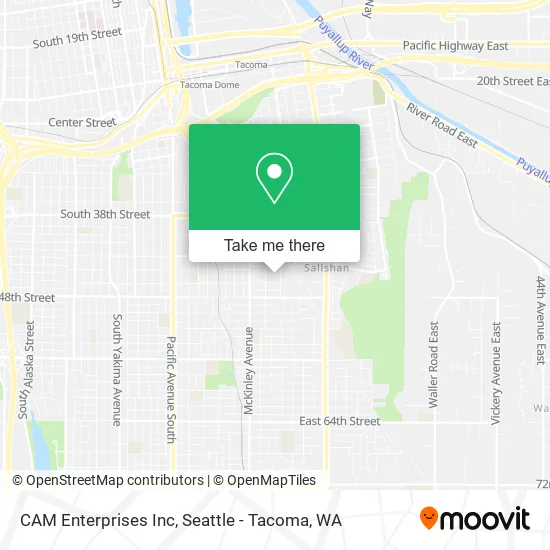 Mapa de CAM Enterprises Inc