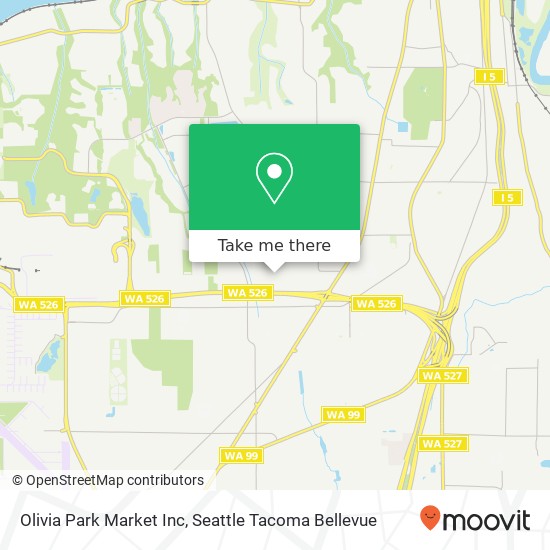Olivia Park Market Inc map