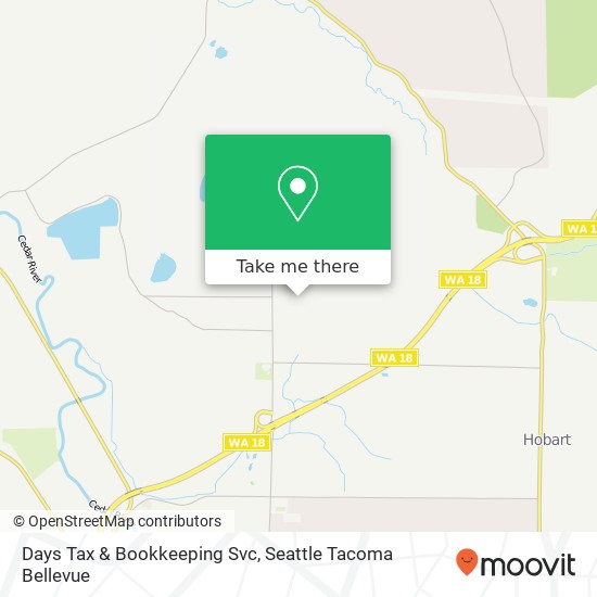 Days Tax & Bookkeeping Svc map