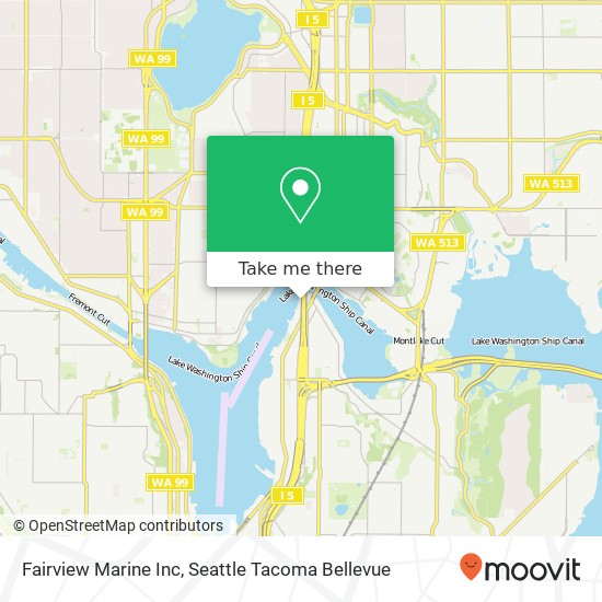 Fairview Marine Inc map