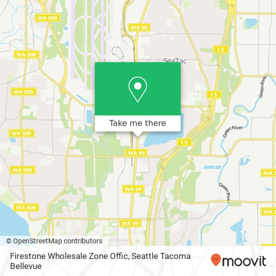 Firestone Wholesale Zone Offic map