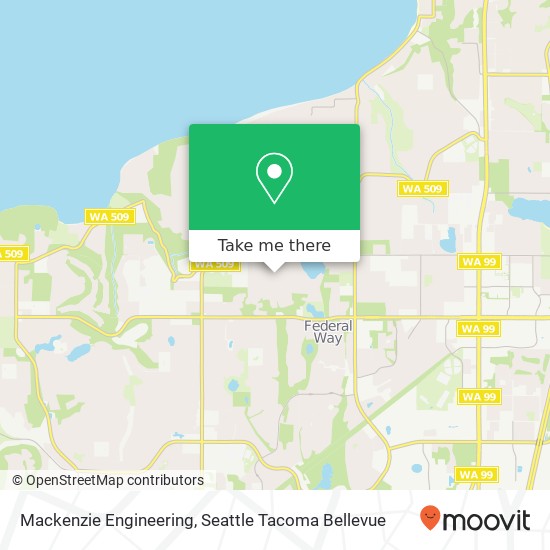 Mackenzie Engineering map