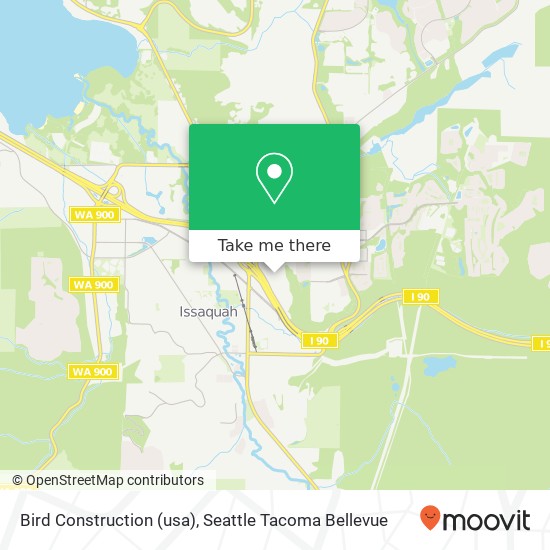 Bird Construction (usa) map