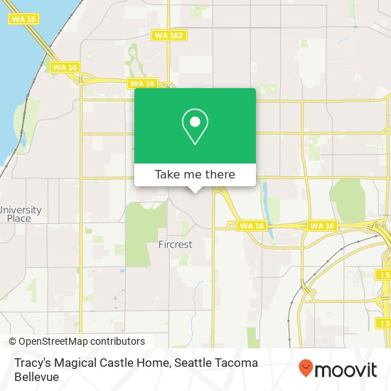 Mapa de Tracy's Magical Castle Home