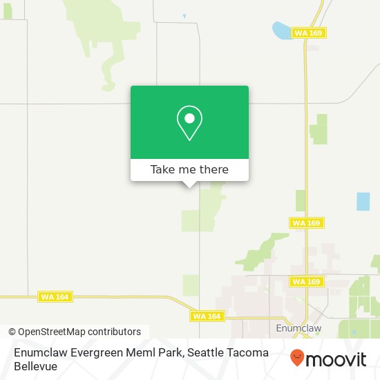 Enumclaw Evergreen Meml Park map