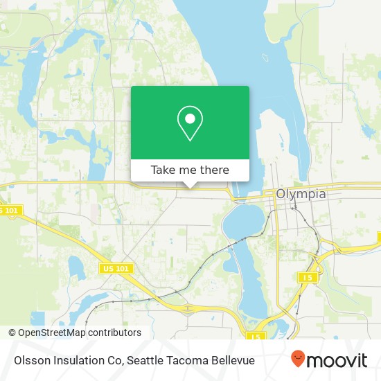 Olsson Insulation Co map