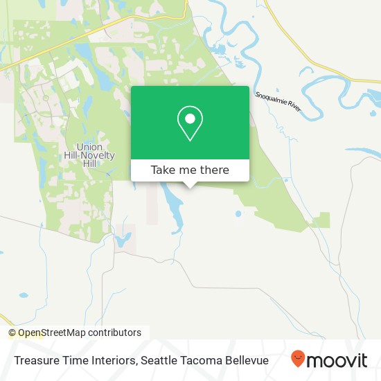 Treasure Time Interiors map