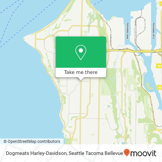 Dogmeats Harley-Davidson map