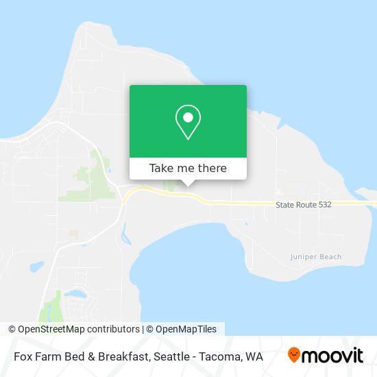 Fox Farm Bed & Breakfast map