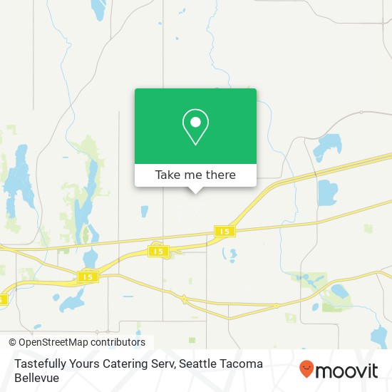 Tastefully Yours Catering Serv map