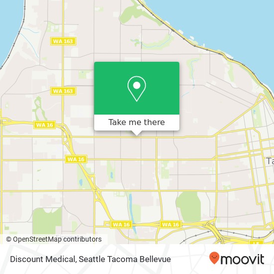 Discount Medical map