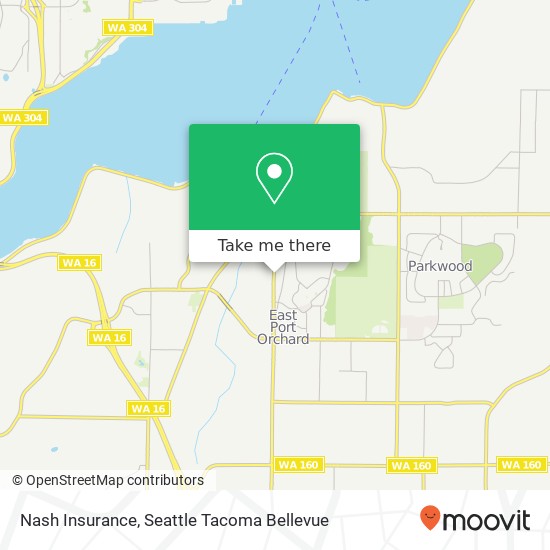 Nash Insurance map