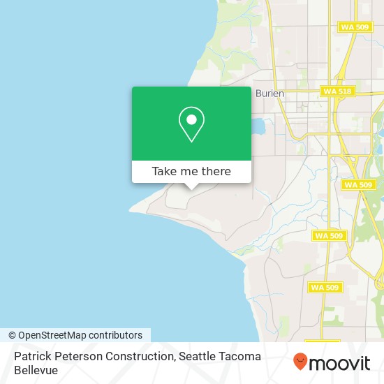 Patrick Peterson Construction map