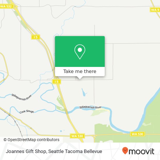 Mapa de Joannes Gift Shop